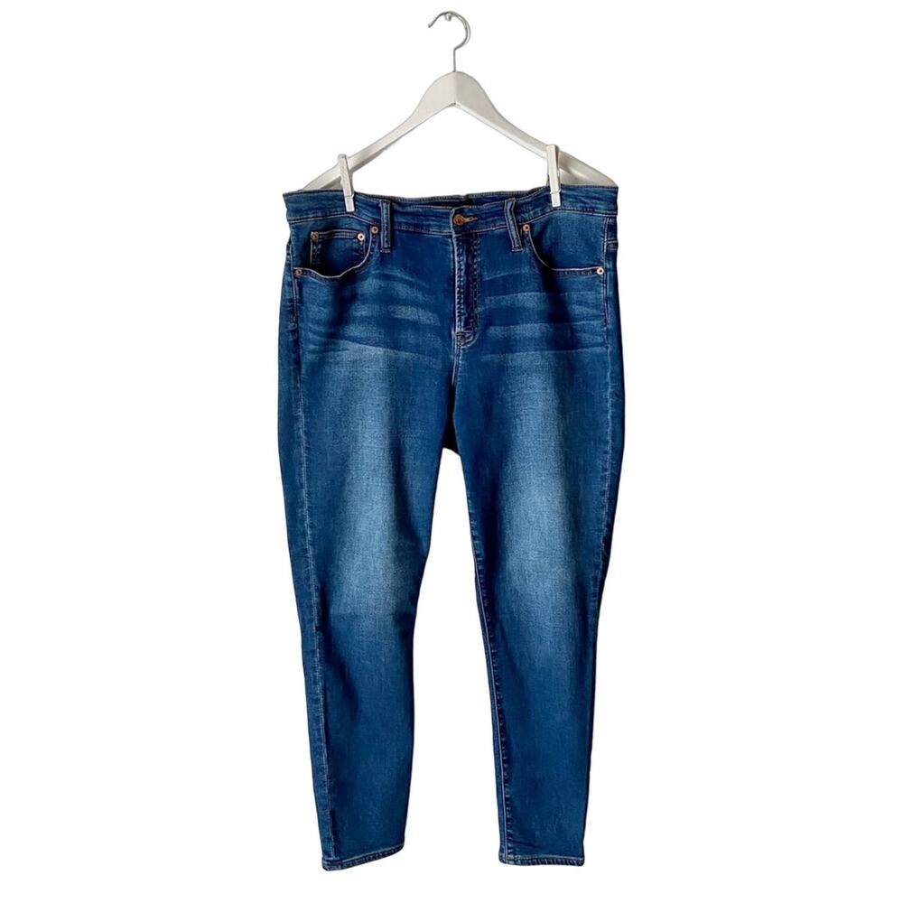 J. Crew 9 Inch High Rise Toothpick Jeans Size 32